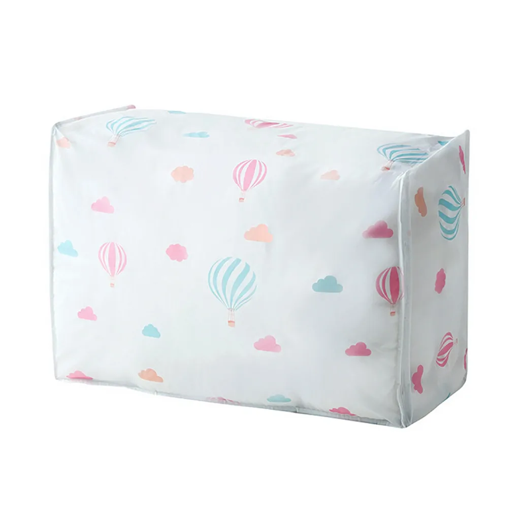 Складная сумка для хранения с принтом фламинго, одеяло, одеяло, органайзер, сумка, прозрачный органайзер для путешествий YL5 - Цвет: C