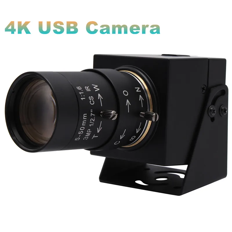 4K USB Webcam For Android Windows Linux Mac Raspberry Pi 3840x2160 Sony IMX317 Industrial Machine Vision Mini PC Camera | Безопасность и