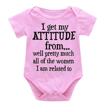 

2020 Fashion baby girl clothes Newborn Kids Cotton Blend Girls Boys Letter Print Romper Bodysuit Clothes Summer детская одежда