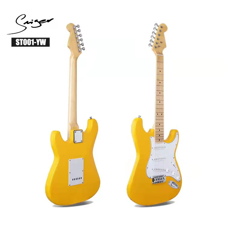 New Glarry GST Stylish Electric Guitar Kit With Black Pickguard