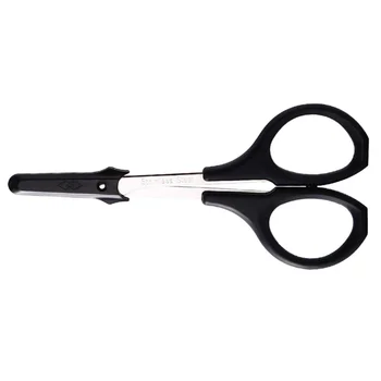 

1Pc Women Eyebrow Scissors Practical Beard Remover Tool for Home Black