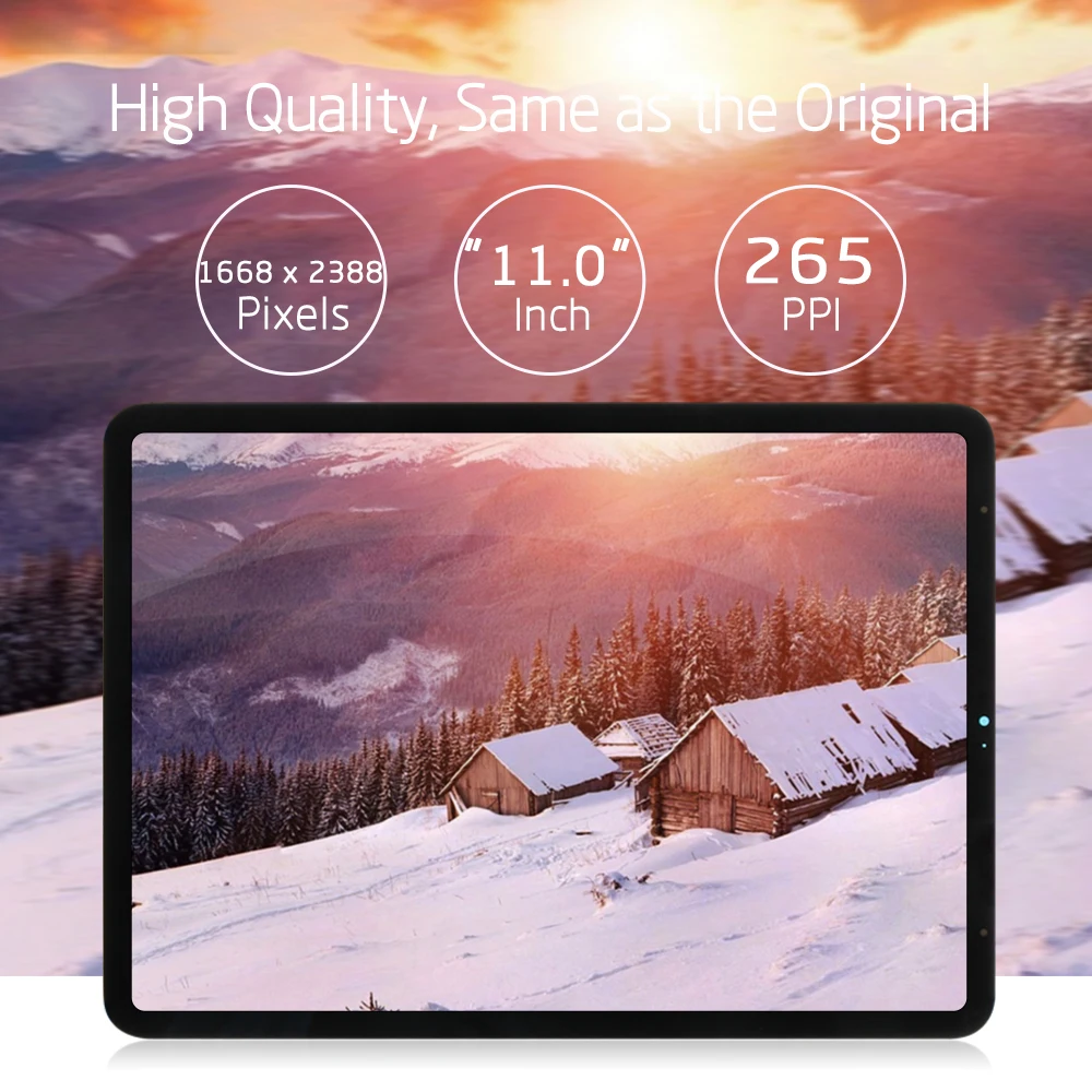 Новинка, для iPad Pro 11, A80, A1934, a1989, ЖК-дисплей, матрица, сенсорный экран, дигитайзер, панель в сборе, замена для iPad Pro 11"