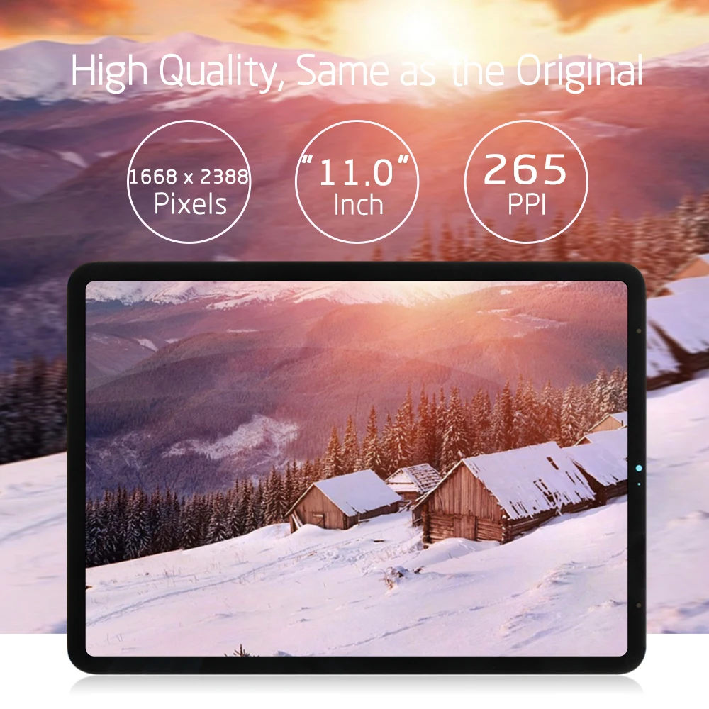 Новинка для iPad Pro 11 2018 A1980/A1934/A1979 ЖК дисплей матричный сенсорный экран дигитайзер