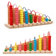Детские деревянные игрушечные счеты для раннего обучения математике, обучающая игрушка для детей, детские игрушки Монтессори