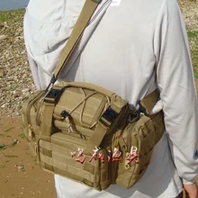 Многофункциональная сумка для приманки, сумка для рыбалки, камуфляжная Сумка для бега Kaki, сумка для рыбалки, сумка для удочки