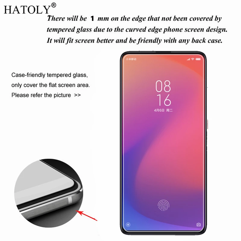 2 шт. для Xiaomi Mi 9T стекло Pro Закаленное пленка HD защита экрана телефона Защитное