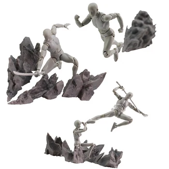 

Broken Stone Effect Decoration Rock Model For General Scale Model
