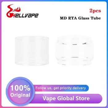 

Original Hellvape MD RTA Glass Tube 2ml/4ml Capacity for Hellvape MD RTA Electronic Cigarette Vape Hellvape Glass Tube