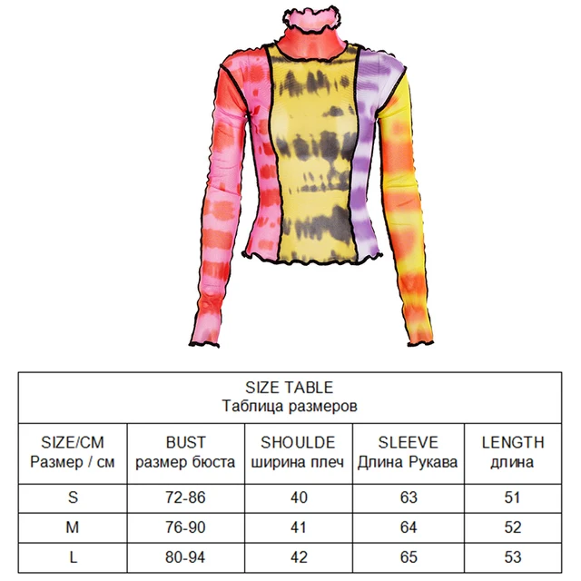 Y2K Mesh Top Women Streetwear Long Sleeve Graphic Tee See Through O Neck  Tops Slim Anime T-shirt Sexy Crop Top Women Clothing red