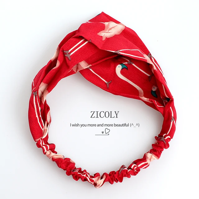 New Women Fashion Hair bands Cross Knot Elastic Hair Band Korean face wash hair band girl small fresh HairBands Hair Accessories style-7