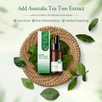 

LAIKOU Tea Tree Acne Treatment Face Serum Anti-Aging Essence Whitening Moisturizing Oil-control Anti Acne Anti Scar Skin Care