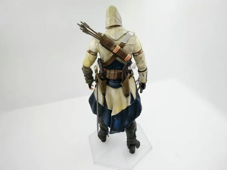 Фигурка Assassin Is Creed, PlayArts, Connor Kenway, подвижные игрушки, ПВХ, 27 см, модель, ПВХ, фильм, подарок, коллекционная кукла, Figma