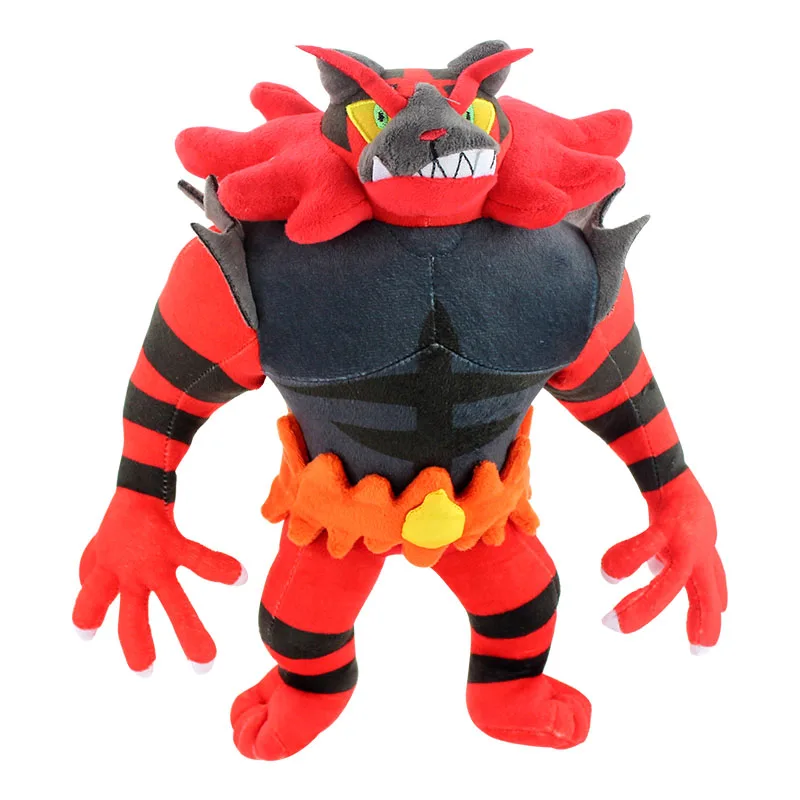 33 см Аниме Incineroar Плюшевые игрушки мультфильм мягкие животные мягкие куклы подарки на день рождения для детей