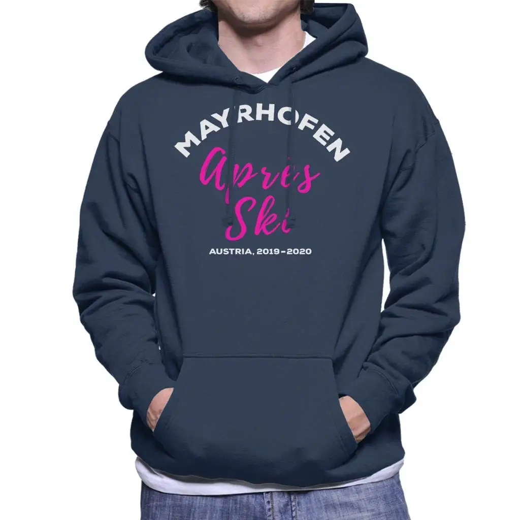 Mayrhofen Apres Ski Austria мужская толстовка с капюшоном Унисекс Мужская толстовка с капюшоном