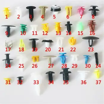 

Rivet Rivets Fasteners Trim Panel Moulding 1-4cm Auto Body Plastic Pin