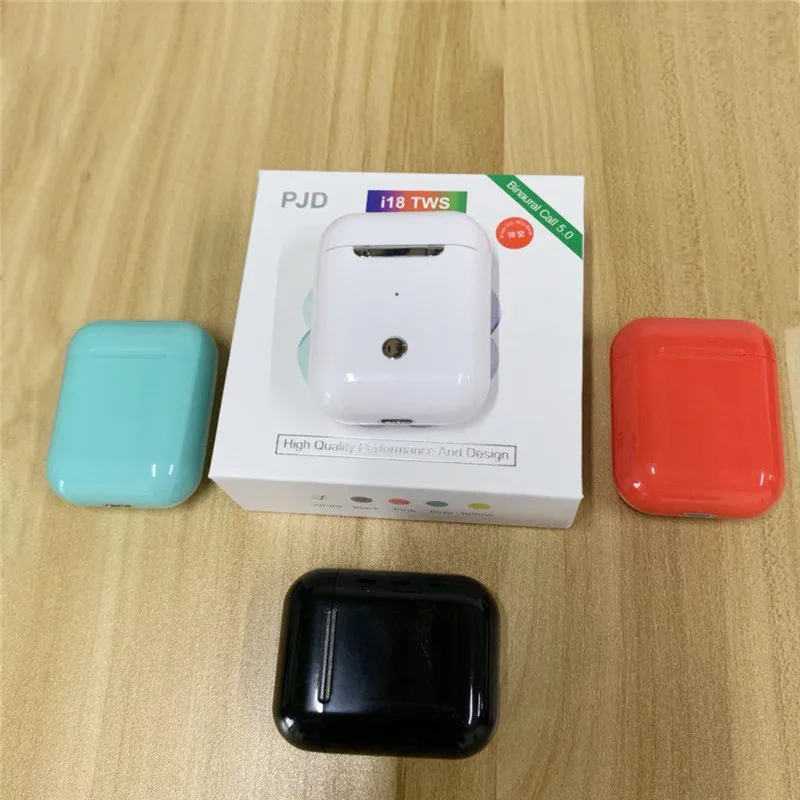 

Bluetooth 5.0 Earphones i18 tws Portable Mini Earbuds Sport Headphones Auto Pairing Touch Control VS i10 i11 i20 i80 tws