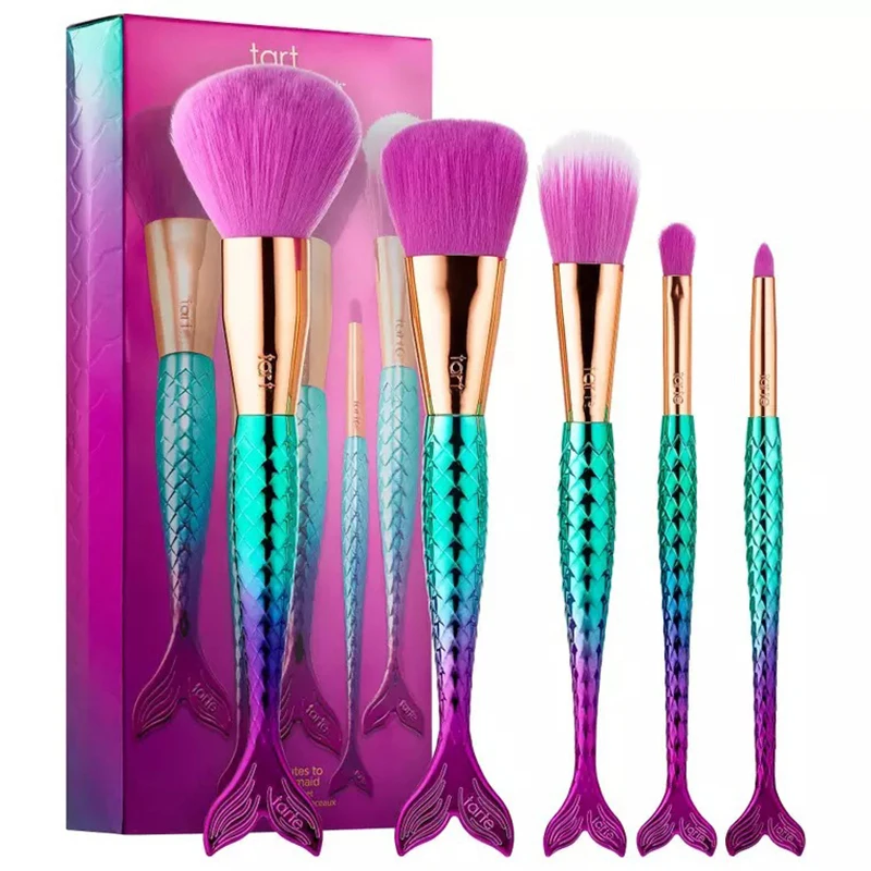 

5pcs Makeup Brushes Eye Shadow Foundation Powder Eyeliner Eyelash Lip Make Up Brush Cosmetic Beauty Tool Kit Hot