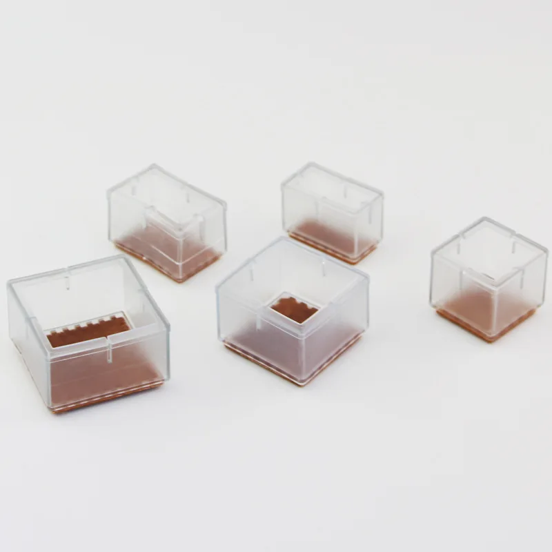 4 шт./лот силиконовый коврик для ног на стол Нескользящие колпачки стул защита