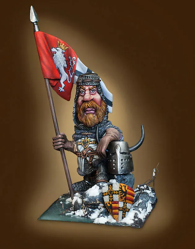 1/32 54 мм высота карликовая защита миниатюрные моделирование Неокрашенный DIY сборка моделирование статическая Смола модельные наборы коллекция