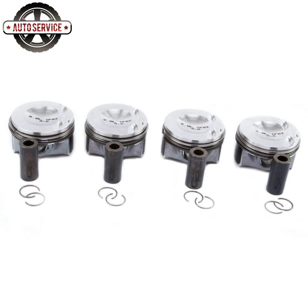 06H 107 065 BH 06H 109 467 N поршневой двигатель сборка и Ремонтный комплект для VW CC Golf Audi Q5 Seat 2,0 TFSI Pin 23 мм 06J 103 383 D
