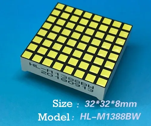 LED Dot Matrix Square 3.0 1388 common cathode led matrix display module