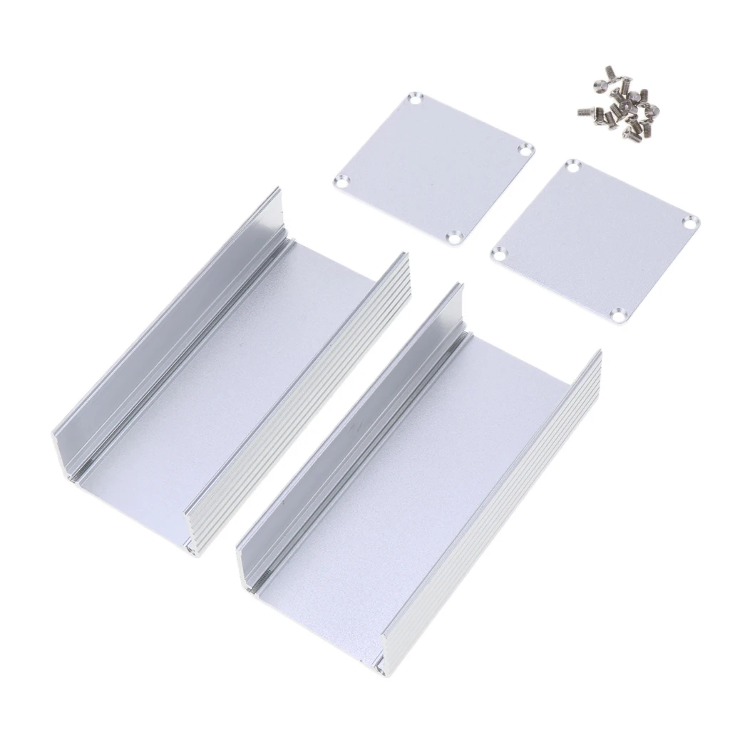 Electrical Aluminum Case Enclosure for PCB Board 46 x 46 x 100mm Project Box for Profile Daily Case