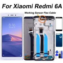 5.45 inch LCD Display For Xiaomi Redmi 6A Touch Screen Digitizer Assembly Frame 1440*720 For Redmi 6A LCD Repair Part