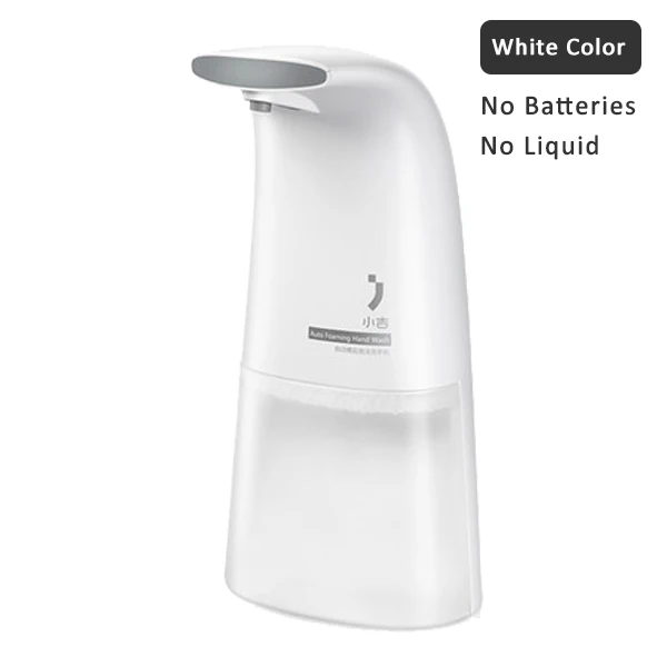 White NO Liquid Xiaomi Mijia Xiaoji умный автоматический индукционный пенопласт для рук использует стиральную машину для мытья 0,25 s инфракрасного бесконтактного мыла жидкости - Цвет: White NO Liquid