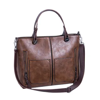 

New Luxury Women Leather Handbag Shoulder Messenger Satchel Big Ladies Tote Shoulder Bags