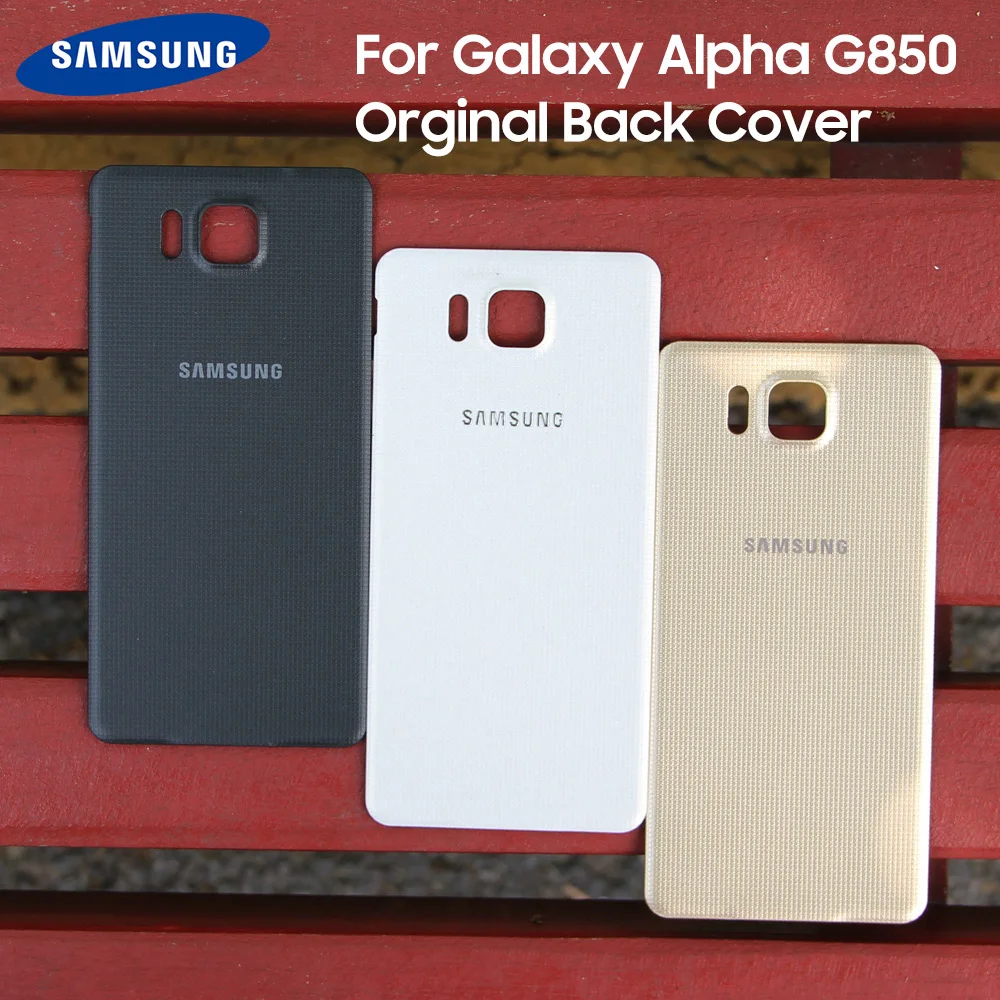 Оригинальная задняя крышка батарейного отсека для Samsung Galaxy Alpha G850Y G850K G850A G850F G850V G850