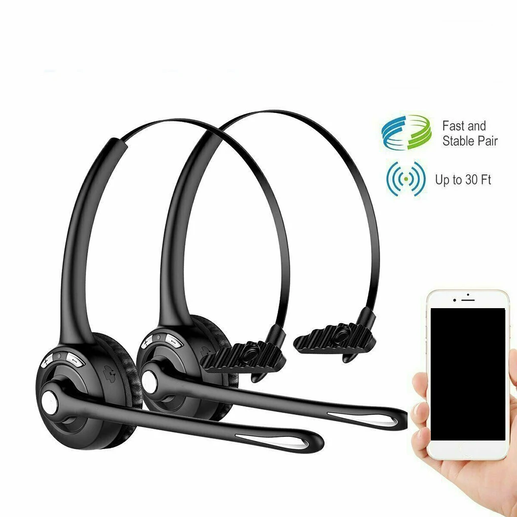 Head Mount Stereo Headphone Conference 