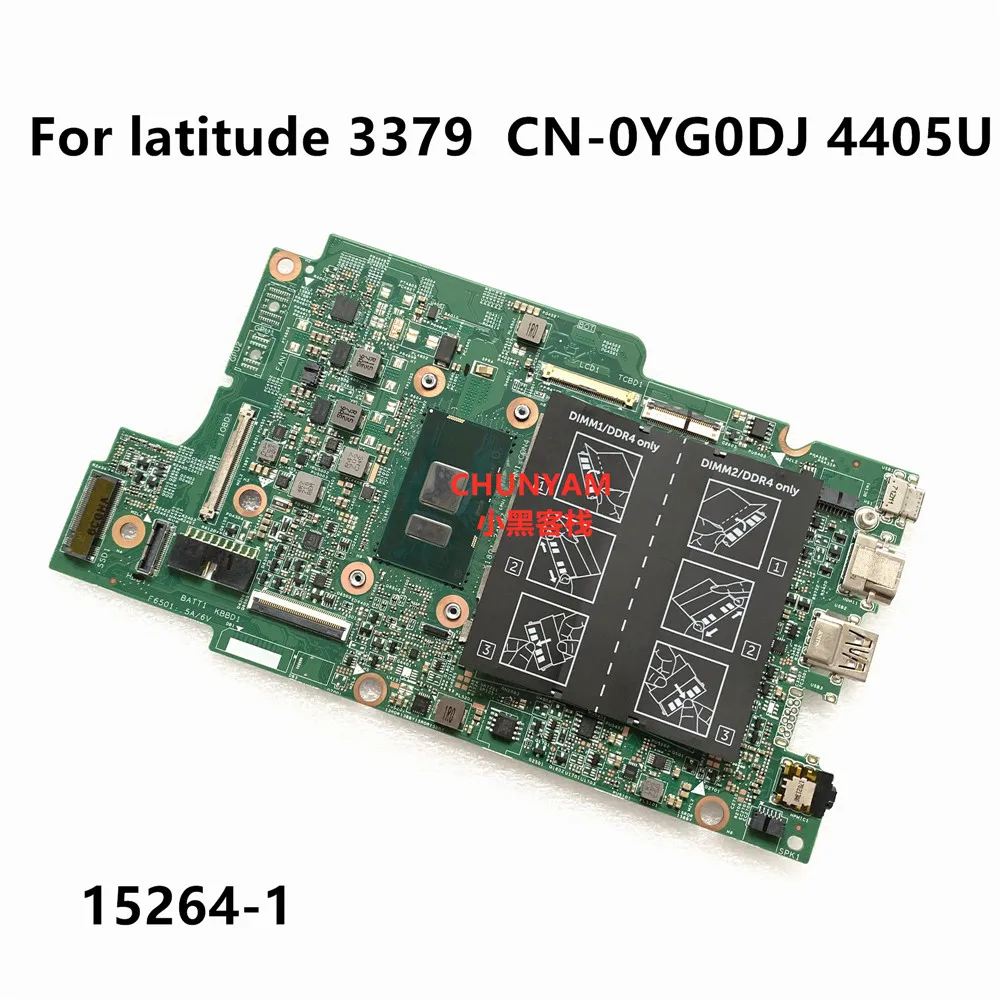 Новинка материнская плата для ноутбука Latitude 13 3379 SR2EX 4405U 15264-1 X41DX CN-0YG0DJ YG0DJ 100%