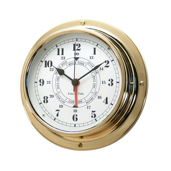 Orologio nautico con custodia in ottone per buco di navigazione, orologi da marea, articoli per la vela