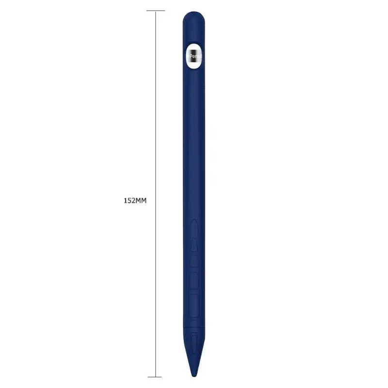 Противоскользящая Мягкая силиконовая ручка-стилус для планшета Apple Pencil 1 рукав поверхность текстура для увеличения противоскользящего трения