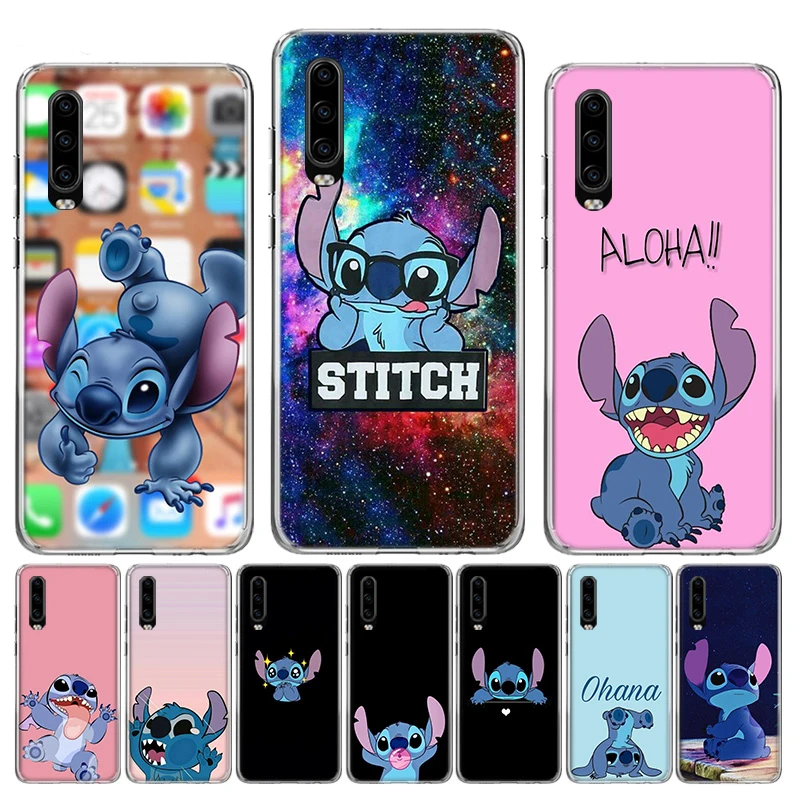 Модный мягкий чехол для телефона Disneys Stitch huawei P30 P20 Pro mate 20 10 P10 lite P Smart + Plus Z 2019 |