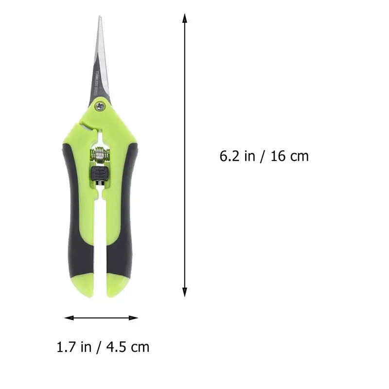 2 шт. Садоводство острые секаторы стальное дерево триммеры секаторы ручной секатор с пружиной для винограда цветок ветка дерева резка