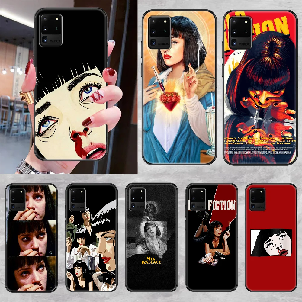 Чехол для телефона с изображением фильма криминальной литературы Mia Wallace Samsung Galaxy