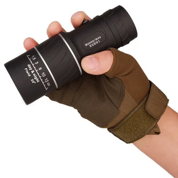 

Hot Portable Plastic 16 X 52 Telescope Monocular 66 / 8000M Handheld Telescope For Outdoor Camping Bird-watching Travel Hunting