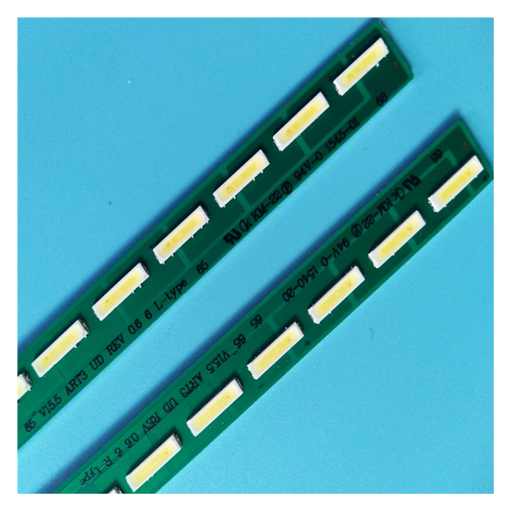 Faixa de Luz Led Luz de Fundo para lg 65uh6030 6916l2305a 6916l2306a Novo Pcs 68led 710 mm - Imagem 2