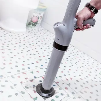 

Bathroom Air Power Drain Blaster Gun High-Pressure Powerful Manual Plunger Pipe Clog Dredger Remover Toilets Sink Cleaner