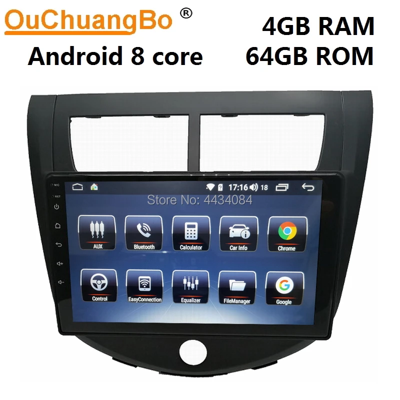

Ouchuangbo 9 inch car radio video audio player multimedia for JAC J4 support IPS screen carplay DSP 8 core 4+64 android 8.1