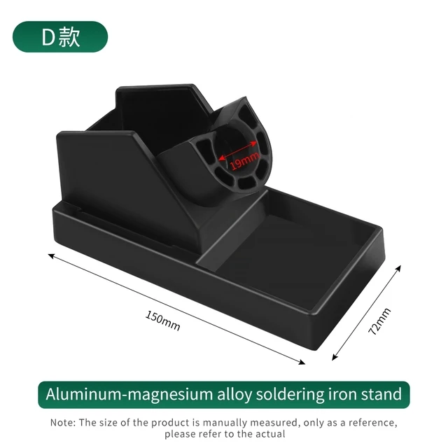 LUXAINZI Electric Soldering Iron Stand Metal Support Station High Temperature Resistance Soldering Iron Frame with Solder Sponge beehive tool bags Tool Storage Items