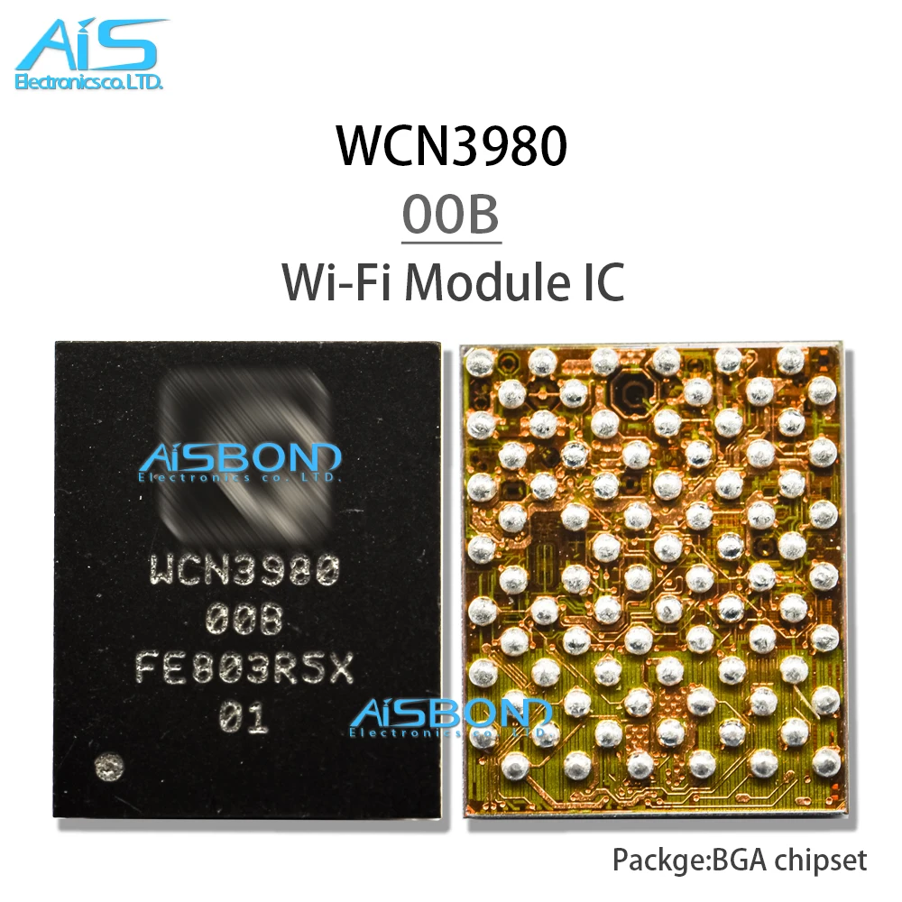 2 шт./лот новый оригинальный WCN3980 Wi-Fi IC для Xiaomi 6X CC9 8 MIX2 NOTE3 беспроводной модульный