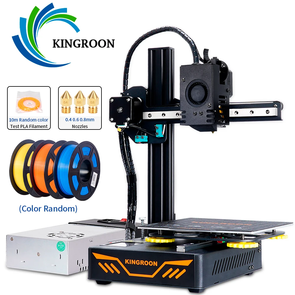 3D Printer High Precision Printing Upgraded DIY 3d printer Kit Touch Screen Printing Size 180*180*180mm