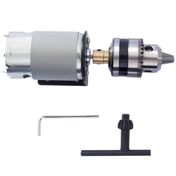 

GTBL Lathe Press 555 Motor Bench Drill 8000 Rpm Motor DC Motor for DIY Assembly