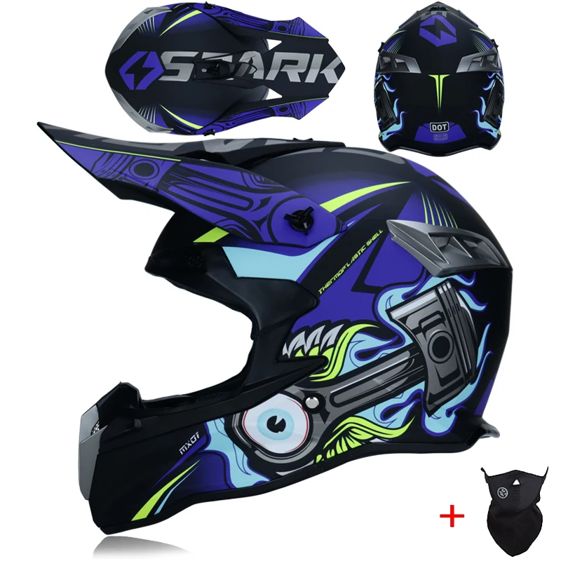 MSUEFKD Топ ABS мотоциклетный шлем классический велосипед мотоциклетный Capacete Casco гоночный шлем Горные Гонки шлем кросс-шлем - Цвет: 2b
