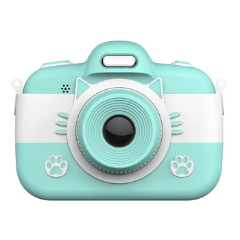 

Kids Digital Camera Children Selfie Cartoon Video Recorder Camcorder 3 inch Press Screen 18.0MP with 16G TF Card Gifts for Girls