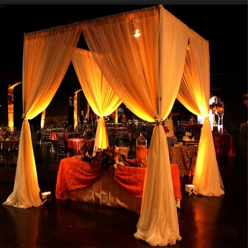 event decor wed backdrop square adjustable pipe frame kits hardware drapes supports kits pipe and drape(complete kits