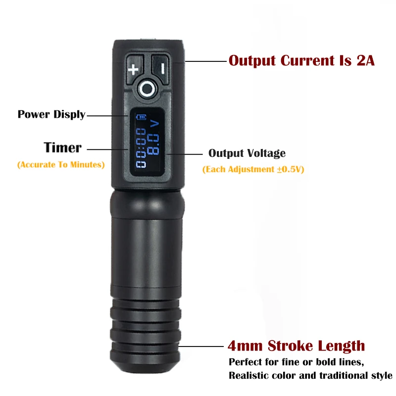 Ручка XNET Беспроводная для тату машинки|Тату-машинки| |