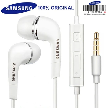 

original Samsung EHS64 Earphones With Built-in Microphone 3.5mm In-Ear Wired Headsets For Galaxy S5 S6 S7 S8 S9 huawei phone